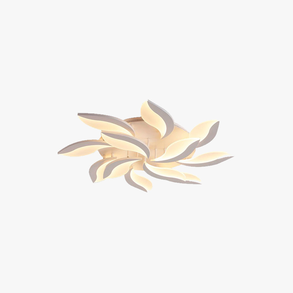 Hana Flower Flush Mount Ceiling Light, 3/5/9/12/15 Heads